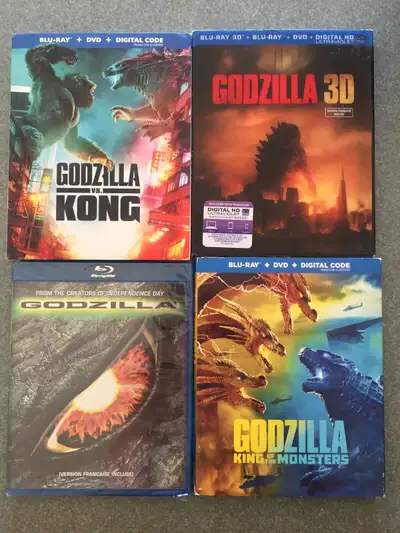 New Godzilla vs. Kong  Bluray King of Monsters Godzilla 3D , View more