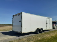 8.5'x24' Aluminum cargo trailer 