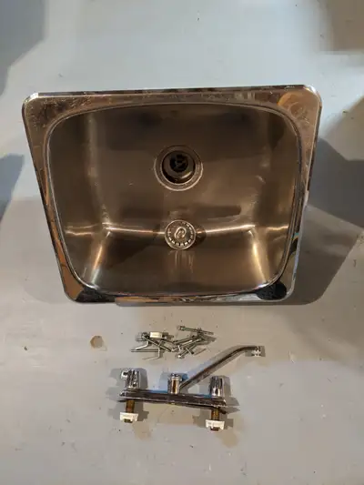 Stainless Steel Laundry/Utility Sink, View more