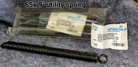 new 65 x Extension Spring 9"L x 5/8" double ended Spaenaur i