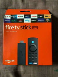 Amazon Fire TV Stick Lite Media Streamer with Alexa Voice Remote