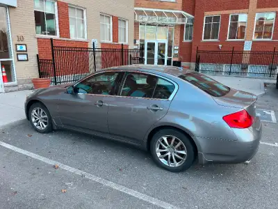 One owner 2008 Infiniti G35x All wheel Drive Leather seats, sunroof, alloy wheels Odometer says 9464...