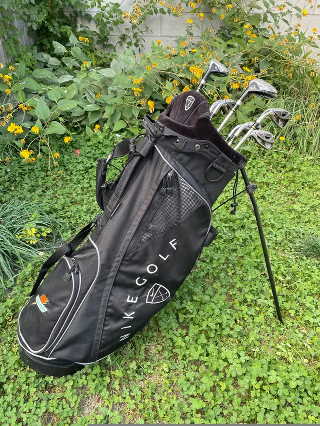 Sold - Nike SQ Machspeed Left Handed Iron Set and Bag in Golf in City of Toronto - Image 2
