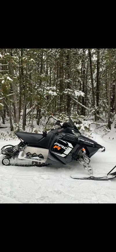2012 Polaris Rush Pro R 800. Sled runs like a top, handlebar warmers work, has reverse and can have...
