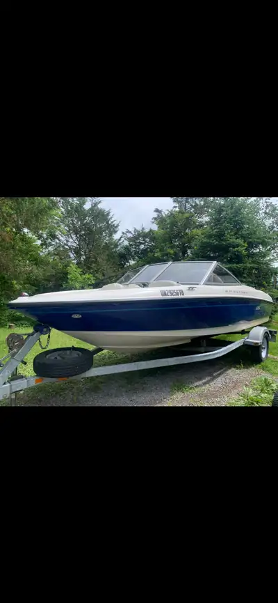 2006 Bayliner boat and trailer. 17.5 foot inboard/outboard 3.0 Mercruiser. Comes with a fish/depth f...