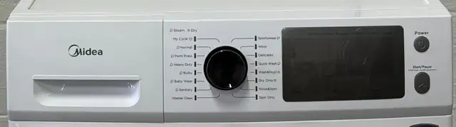 Apartment Size Washer / Dryer Combo “MIDEA” H33/W24/D26 in Washers & Dryers in City of Toronto - Image 5
