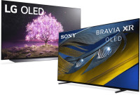 BRAND NEW 2023 Sony and LG 77" 4K OLED smart tvs SALE!