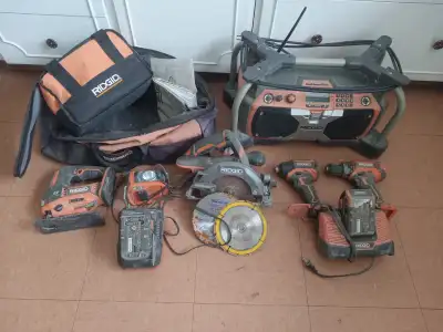 RIDGID TOOL PACKAGE, View more