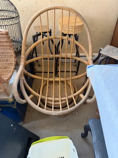 Chaise rotin rotative, View more