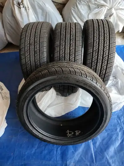 Uniroyal Tiger Paw Touring A/S All season Tires Size: 205/45/R17 < 4000km barely used. Perfect condi...