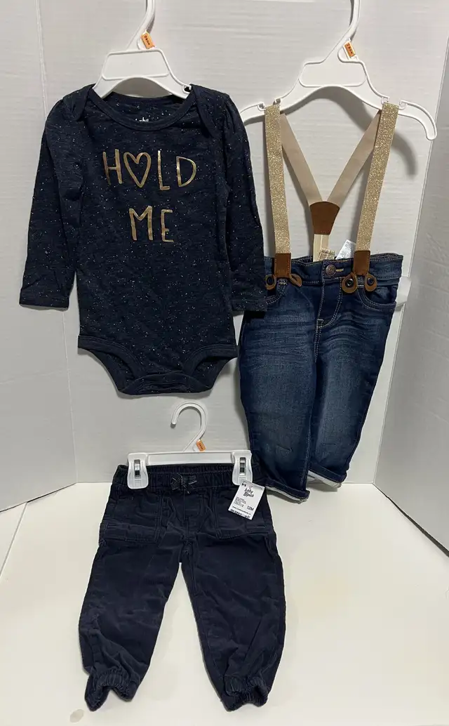 OSHKOSH - 12M - NWT - INFANT GIRLS 3PC LOT / BABY GIRL CLOTHING in Clothing - 9-12 Months in Kingston - Image 3