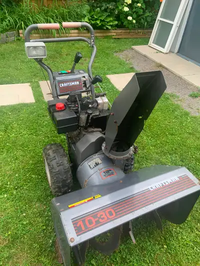 Craftsman snowblower 10-30, View more
