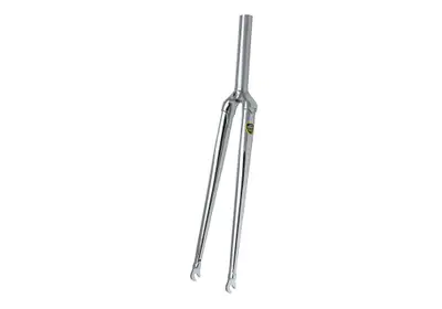 Soma Track Fork 1" Threaded Lugged Straight Blade Chrome, View more