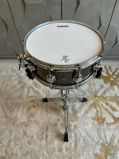 DW Collectors Series Snare Nickle Over Brass, View more