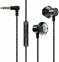 WIRED EARPHONES WITH MICROPHONE
