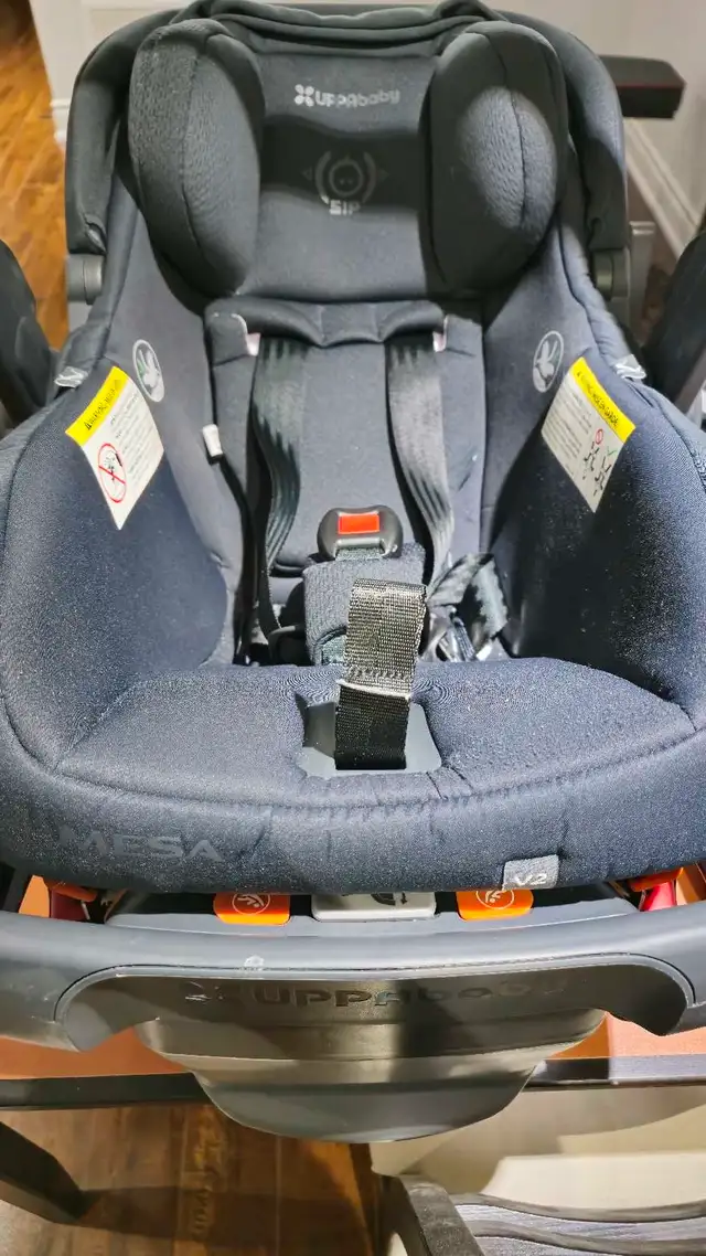 uppababy baby infant car seat mesa v2 in Strollers, Carriers & Car Seats in Mississauga / Peel Region - Image 7