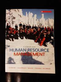 Canadian Human Resource Management (11th edition)