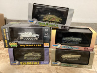 1/72 collectable Diecast military vehicles