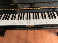 Samick Su131, 52 inches upright piano, plus 10 years free tuning