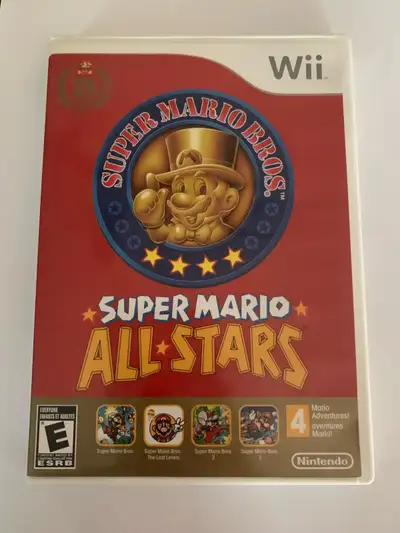 Super Mario all stars Wii, View more