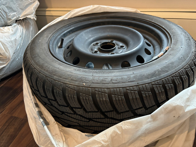Like-New Winter Tires for Honda Civic in Tires & Rims in New Glasgow - Image 2
