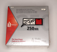 Iomega Zip 250 Disk - 4 Pack - New And Sealed