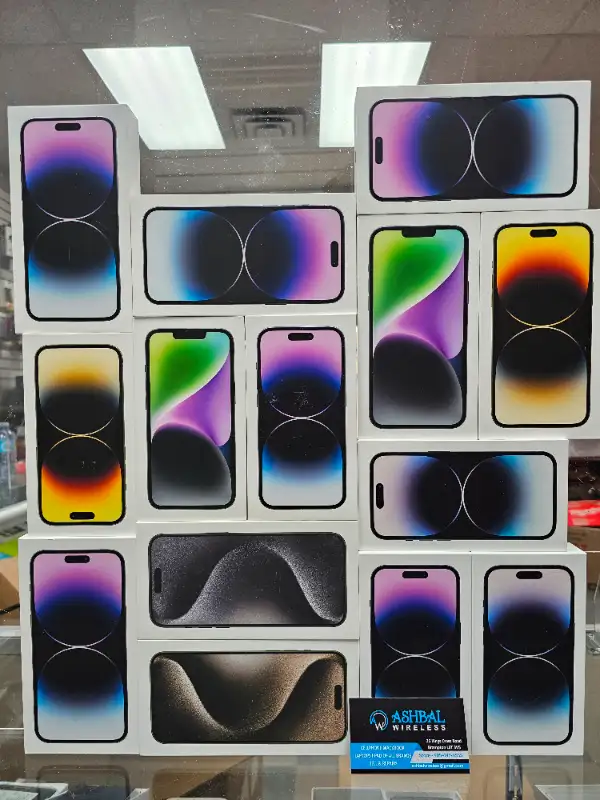 Brand New iPhone 14/14 +/14 Pro/14 Pro Max/15/15 +/15 Pro/ProMax63436970591105122