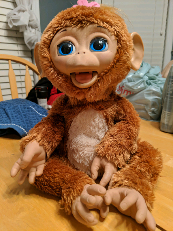 Fur real friends giggly monkey for sale  