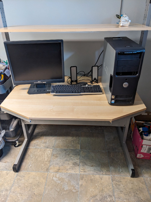 Ikea Computer Desk in Desks in Saskatoon