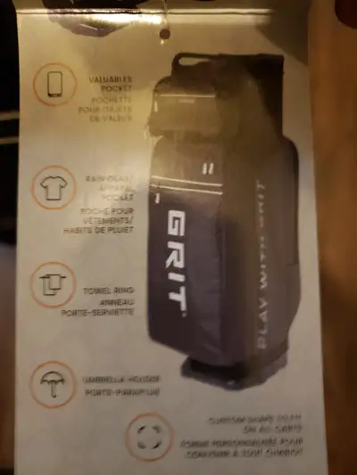 Brand new grit tower golf bag, View more