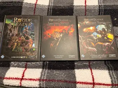 Rogue Trader Fantasy Flight Games Books Rogue Trader Core Rulebook (RT01) - $150 Rogue Trader Lure o...