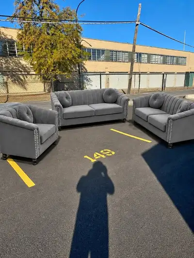 MUST GO ASAP !! 3+2+1 Fabric Sofa Set On Sale !!, View more