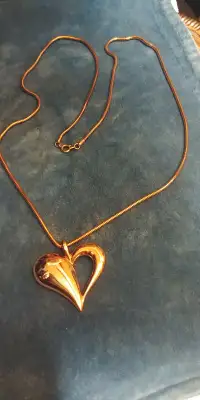 Heart Shape Necklace with Chain