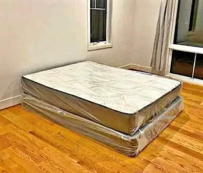 Mattress with box spring - Queen size, View more