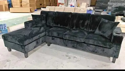 Corduroy Sectional Sofa, View more
