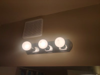 3-bulbs Bathroom Vanity Lights