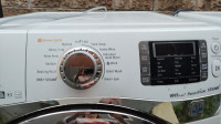 SAMSUNG Washer & Dryer with pedestals - WHITE