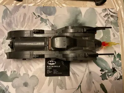This pre-owned LEGO 1989 Batmobile set captures the iconic look of the classic vehicle and comes wit...