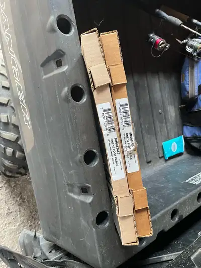 New in boxes. Can’t return Paid 79 each. My loss your gain. Will fit a mariner for sure not sure wha...