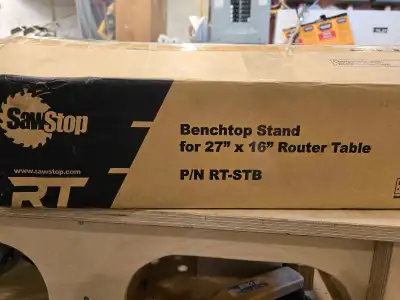 SawStop Benchtop Stand for Router Table, View more