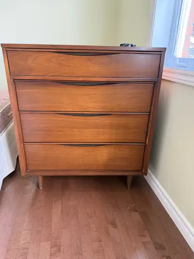 Vintage MCM dresser tallboy, View more
