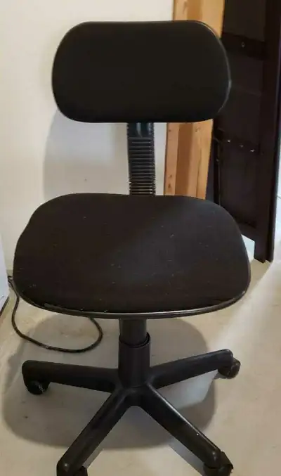 Rolling Office Chair ( Sits low), View more