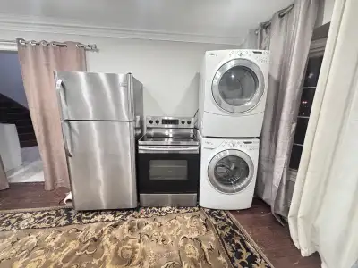 Must go 30 inches wide stove can deliver, View more