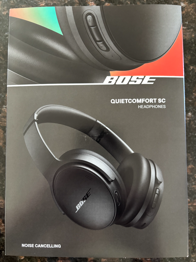 BOSE QuietComfort SC Noise Cancelling Headphones - Black, View more
