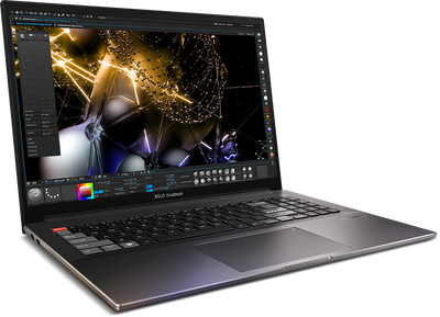 ASUS 16" 4K OLED Ryzen 5800H RTX 3050 16GB 1TB Vivobook M7600, View more