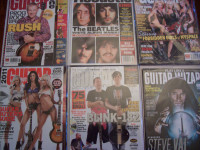 Vintage guitar magazines and price guides