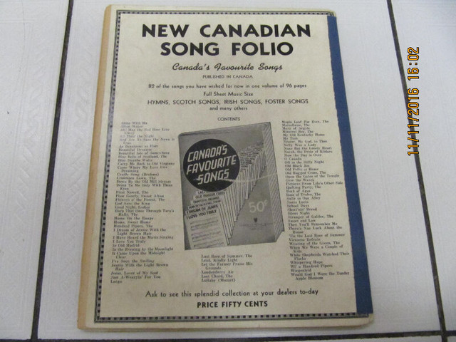 Vintage Gilbert & Sullivan Songs From Classic Plays Circa 1920s in Arts & Collectibles in Mississauga / Peel Region - Image 3