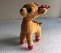 Ty Beanie Babies Tinsel The Christmas Reindeer Stuffed Toy Anima