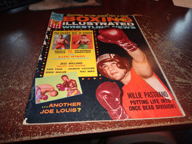 boxing illustrated & wrestling 1960 to 1966 ali wwe wwf dans Art et objets de collection  à Victoriaville - Image 3