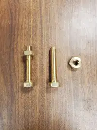 M10 BRASS NUTS AND BOLTS FOR SALE